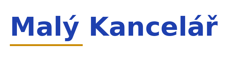 Malý Kancelář logo